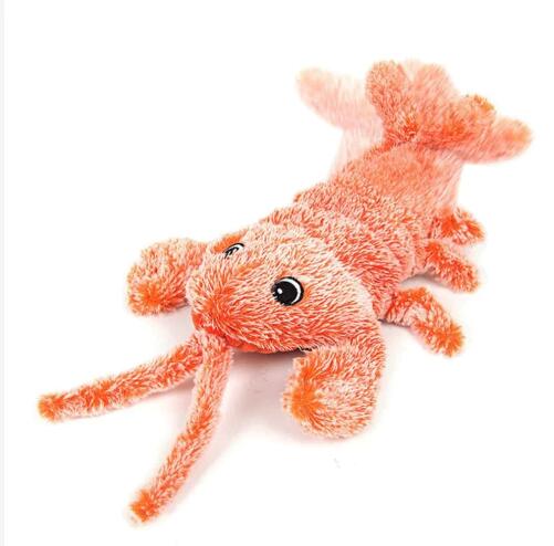 The Shrimply Unstoppable Bouncing Dog Toy
