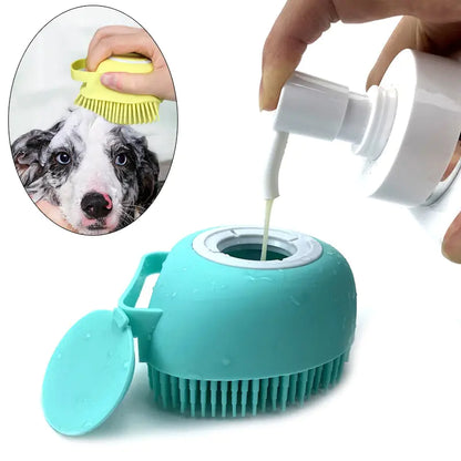 Pet Shampoo Massage Soft Brush