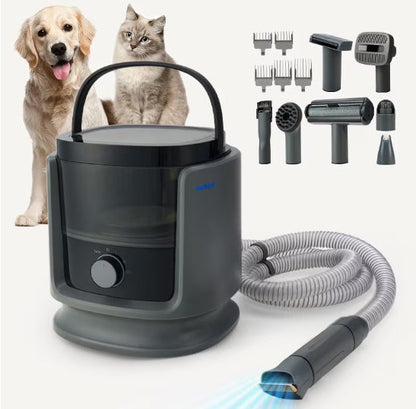 The Groom & Vac  — 9-in-1 Pet Grooming Vacuum Kit