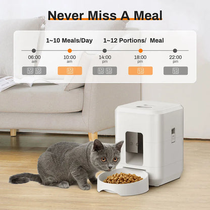 The Portion Purrfect Smart Feeder — App-Controlled Meals