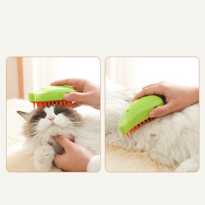 The Coat Cloud Catcher — Double-Sided Grooming Brush