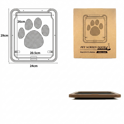 The Cat Flap Castle — Scratch-Proof Pet Door