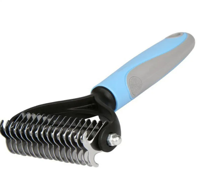 The Fur-Tamer Duo Brush — Dematting & Deshedding Tool
