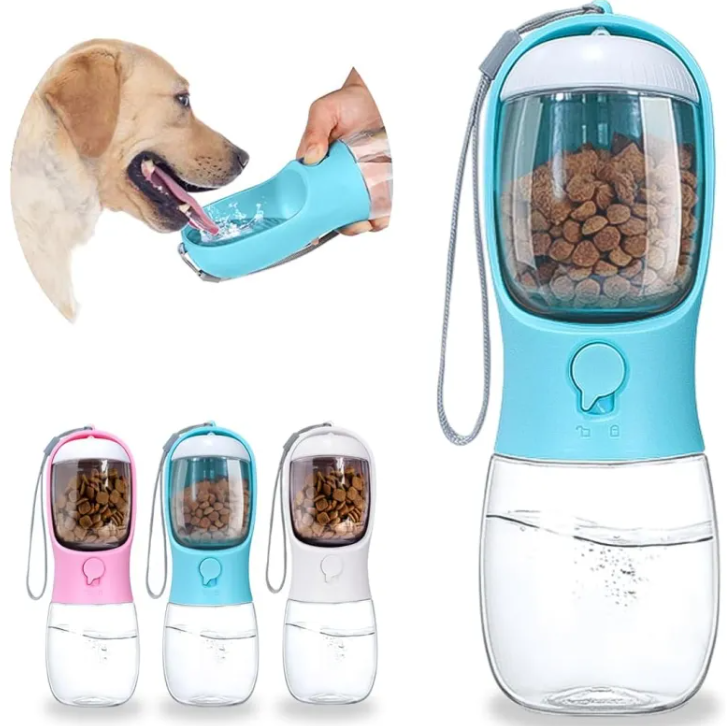The Thirsty Hound — Portable Water Bottle for Dogs