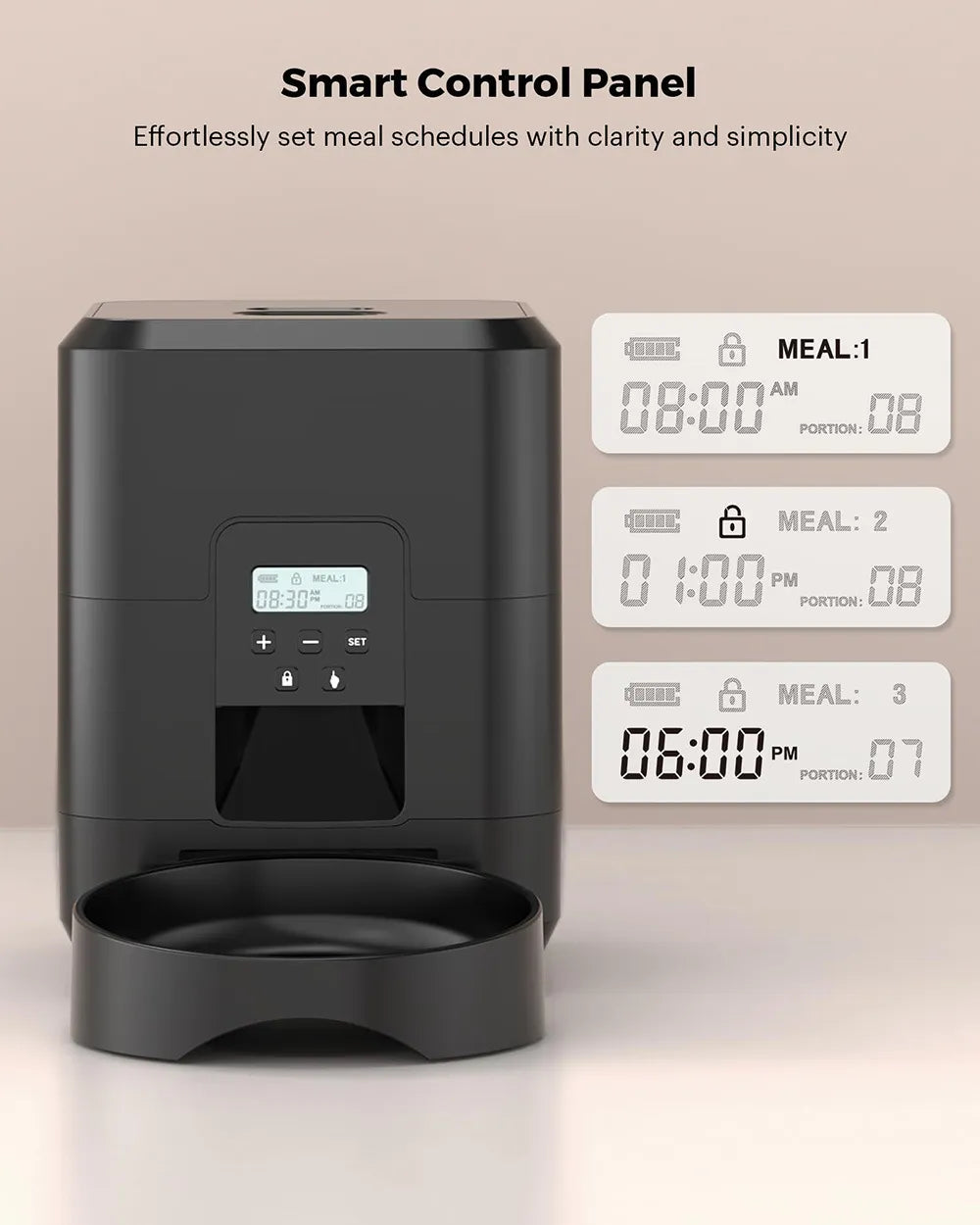 The Portion Purrfect Smart Feeder — App-Controlled Meals