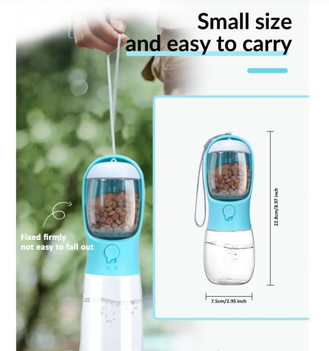 The Thirsty Hound — Portable Water Bottle for Dogs
