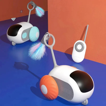 The ChaseBot — Remote Control Interactive Cat Car Toy