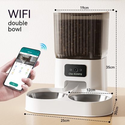 Furr Friendly Smart Feeder — WiFi App Control, Live Video, Two-Way Voice