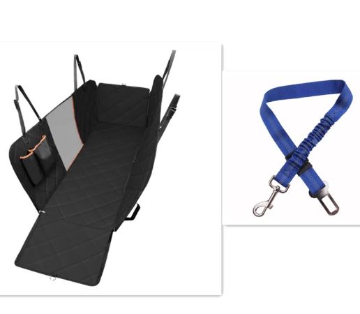 The Backseat Barkade — Waterproof Dog Car Seat Cover