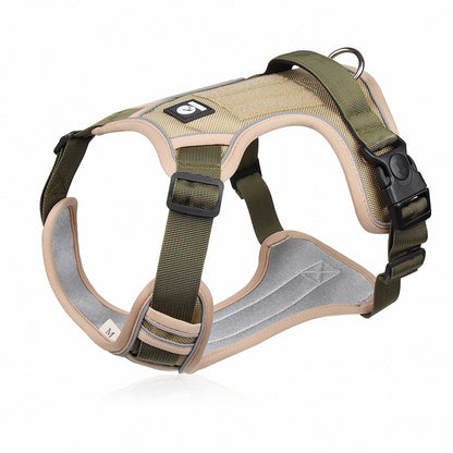The Steady Paw Harness — Reflective No-Pull Control Vest