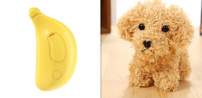 The Coat Cloud Catcher — Double-Sided Grooming Brush