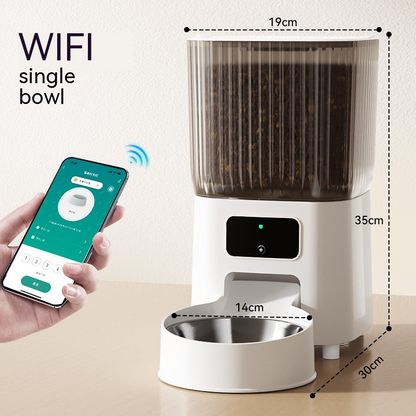 Furr Friendly Smart Feeder — WiFi App Control, Live Video, Two-Way Voice