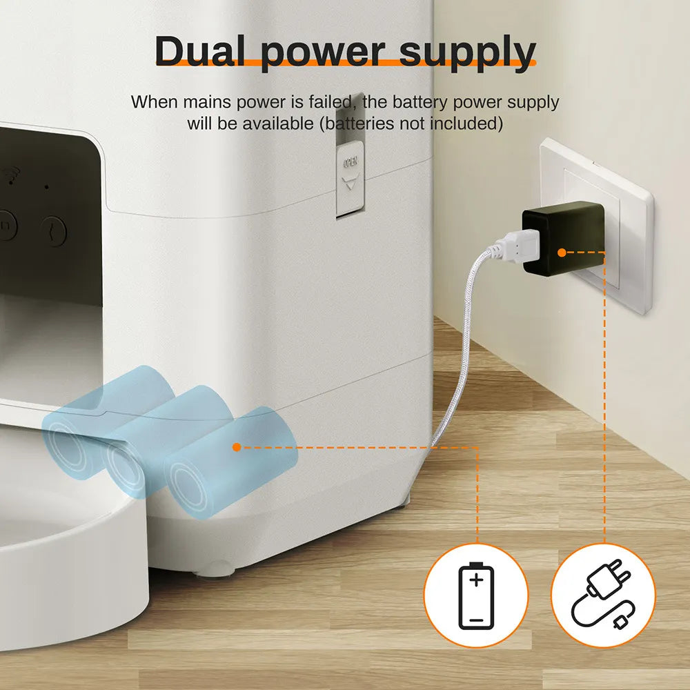 The Portion Purrfect Smart Feeder — App-Controlled Meals
