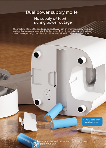 Furr Friendly Smart Feeder — WiFi App Control, Live Video, Two-Way Voice