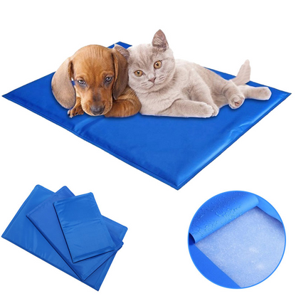 The Cool Paws Oasis — Pressure-Activated Pet Cooling Mat