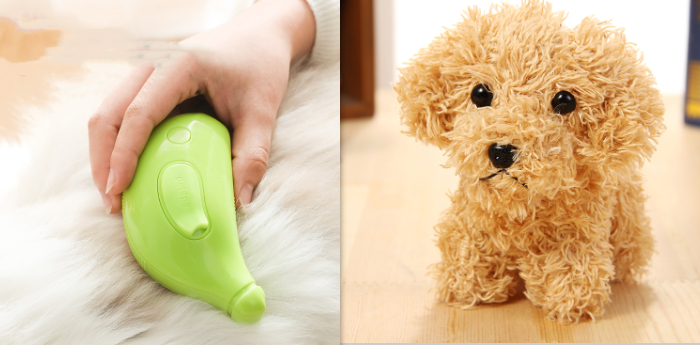 The Coat Cloud Catcher — Double-Sided Grooming Brush