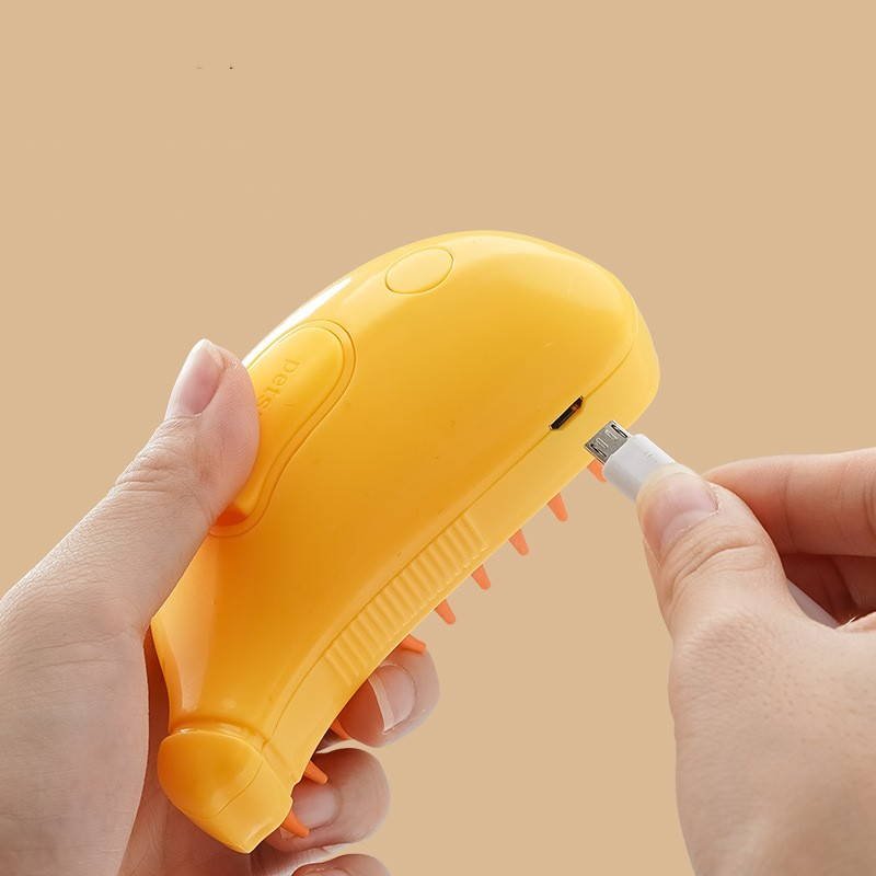 The Coat Cloud Catcher — Double-Sided Grooming Brush