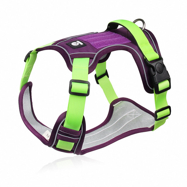The Steady Paw Harness — Reflective No-Pull Control Vest