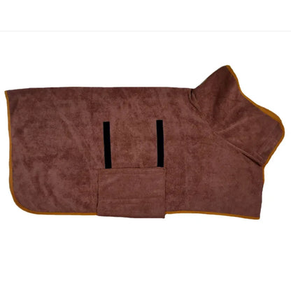 The Soggy Pup Wrap — Fast Drying Post-Bath Robe