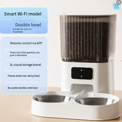 Furr Friendly Smart Feeder — WiFi App Control, Live Video, Two-Way Voice
