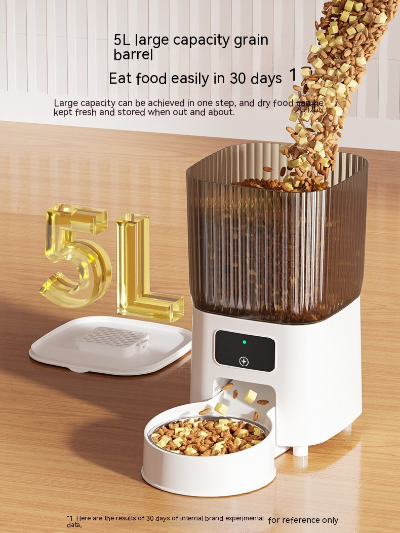 Furr Friendly Smart Feeder — WiFi App Control, Live Video, Two-Way Voice