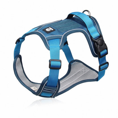 The Steady Paw Harness — Reflective No-Pull Control Vest