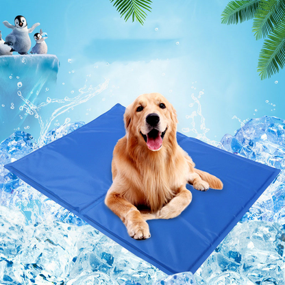 The Cool Paws Oasis — Pressure-Activated Pet Cooling Mat