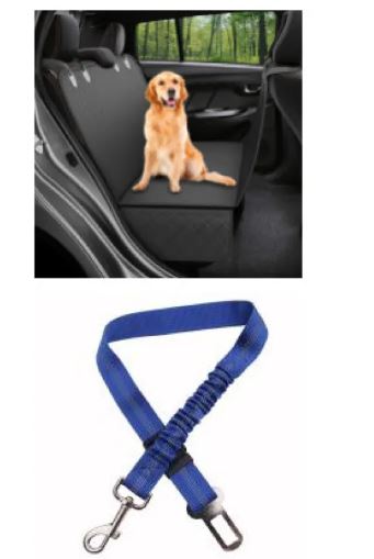 The Backseat Barkade — Waterproof Dog Car Seat Cover