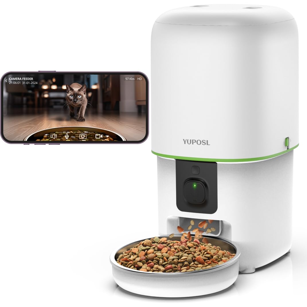 The Whisker Watch — WiFi Feeder and Spy Cam Combo