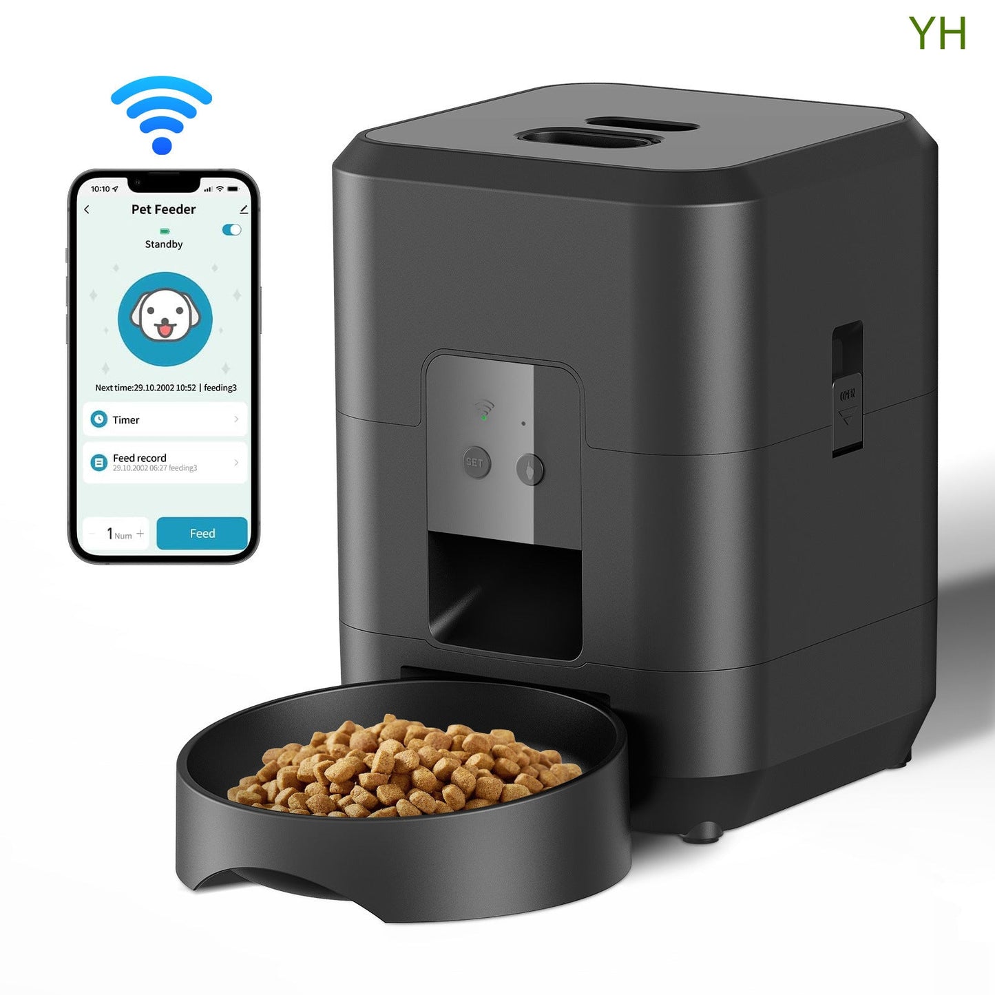 The Smart Feast Pro — WiFi & Timed Automatic Pet Feeder