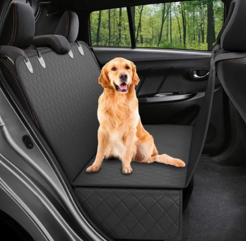 The Backseat Barkade — Waterproof Dog Car Seat Cover