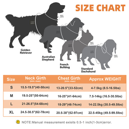 The Steady Paw Harness — Reflective No-Pull Control Vest