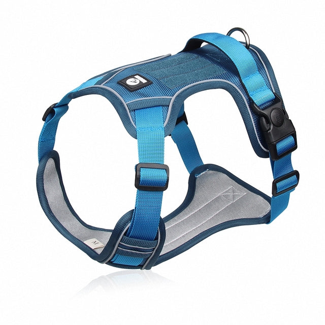 The Steady Paw Harness — Reflective No-Pull Control Vest