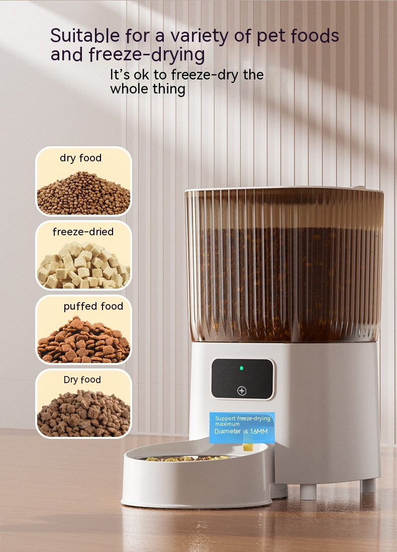 Furr Friendly Smart Feeder — WiFi App Control, Live Video, Two-Way Voice