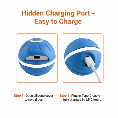 Hidden Charging Port